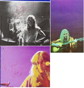 Rush Vintage Signed Tour of the Hemisphere Concert Program (REAL)