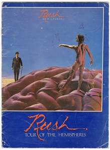 Rush Vintage Signed Tour of the Hemisphere Concert Program (REAL)
