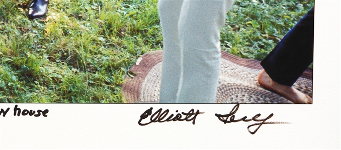 The Band 1969 Woodstock Original Signed Elliott Landy Oversized 17 x 22 Print