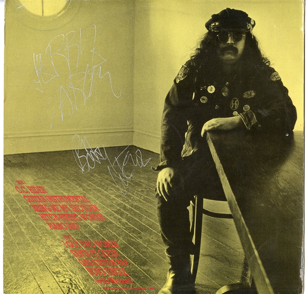 Jerry Garcia & Bob Weir Signed Incredibly Rare Ron Mckernan “Pig Pen" “Bring Me My Shotgun" Album (Mike DuBois Collection) (JSA & REAL)