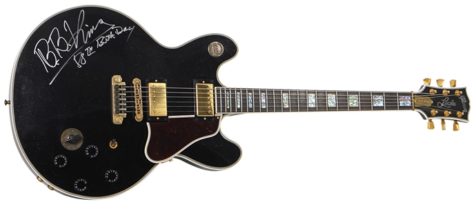 B.B. King Owned, Played & Signed Artist Proof Gibson ES-355 “Lucille" Guitar