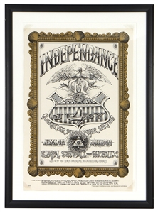 1967 Quicksilver Messenger Service, Siegel-Schwall Phoenix Avalon Ballroom Concert Poster