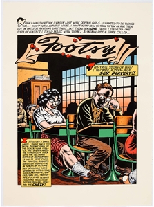 Robert Crumb “Footsy" Signed Limited Edition Serigraph Print #109/200 (Wildwood Serigraphs, 1994)