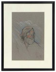 Stanley Mouse “Skip Spence" Original Artwork For “More Oar: A Tribute to the Skip Spence Album" (1999)