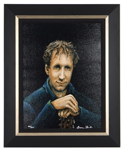 Pete Townshend Giclee on Canvas Signed by Grace Slick