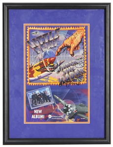Little Feat Signed “Under the Radar" Album Poster (Signed by 7)