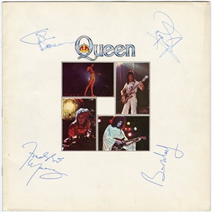 Queen Signed 1977 Summer Tour Program (REAL)
