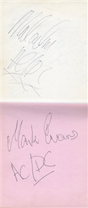 AC/DC Earliest Signed Cuts With Bon Scott & Colin Burgess (REAL)