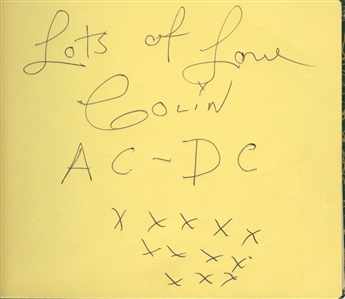 AC/DC Earliest Signed Cuts With Bon Scott & Colin Burgess (REAL)