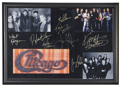 Chicago Band Signed Poster (Signed by 7)