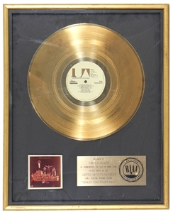 Brass Construction RIAA Certified Sales Award For “Brass Construction II" Album