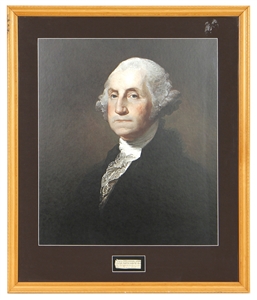 George Washington Full Signature From Clipped Document (JSA)