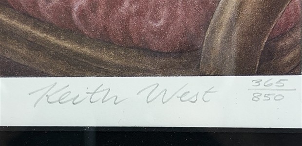 George Harrison & Keith West Signed Piggies Limited Edition Original Lithograph (365/850)