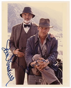 Sean Connery & Harrison Ford Signed Indiana Jones Photograph (JSA)