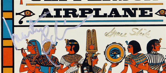 Jefferson Airplane Signed Fillmore East Concert Poster (1968)
