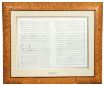Paul McCartney and George Martin Signed and Numbered “Yesterday" Lithograph (109/500)