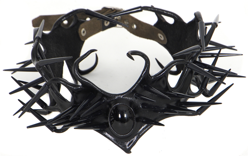 Marilyn Manson Worn Custom Made Leather Crown in 2020 Promotional Photoshoot