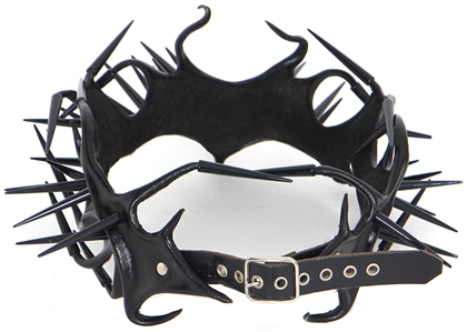 Marilyn Manson Worn Custom Made Leather Crown in 2020 Promotional Photoshoot