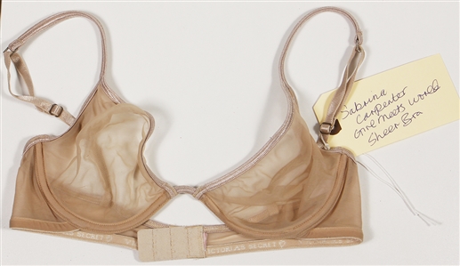 Sabrina Carpenter “Girl Meets World" TV Worn Sheer Bra