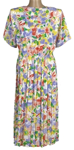 Betty White “Golden Girls" TV Show Worn Floral Pattern Dress