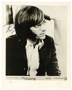 The Doors Signed Set of Four Elektra Promotional Original Photographs with Jim Morrison! (JSA)