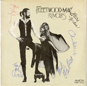 Fleetwood Mac Signed “Rumours" Album (REAL)