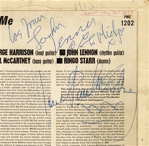 The Beatles Fully Signed Please Please Me Album (JSA & REAL)