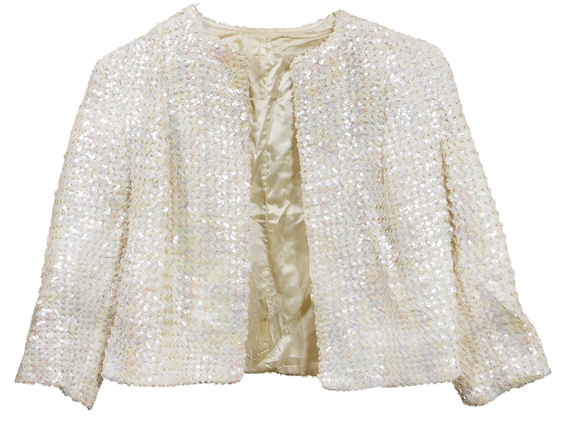 Audrey Hepburn Owned & Worn Sequin Evening Jacket