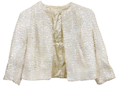 Audrey Hepburn Owned & Worn Sequin Evening Jacket
