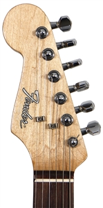 Kurt Cobain Owned & Stage Played White Fender Stratocaster - Used, Smashed & Repaired During 1992 European Tour (Big John Duncan LOA)