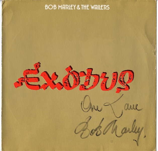 Bob Marley Signed "Exodus" Album (JSA & REAL)