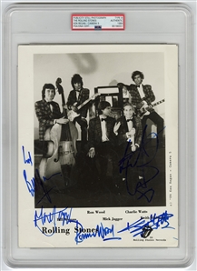 The Rolling Stones Signed Original Publicity Still Photograph (PSA/DNA Encapsulated)