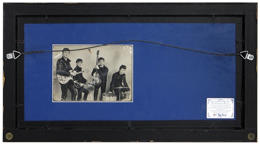 The Beatles Signed 1962 Cavern Club Concert Promo Card with Pete Best (Caiazzo & REAL)