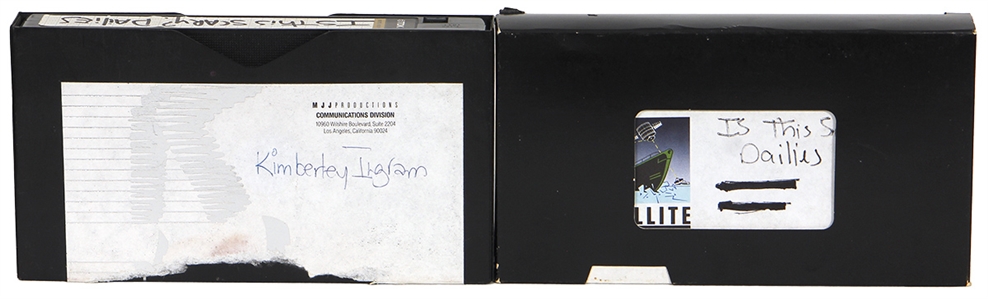 Michael Jackson Unreleased & Unedited “Is This Scary Dailies VHS Footage