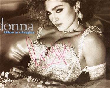 Madonna Signed “Like a Virgin Album (REAL)