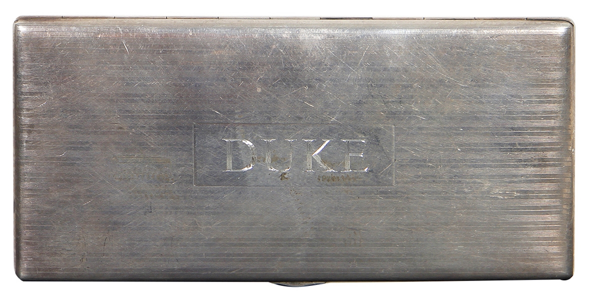 John Wayne Owned “DUKE" Cigarette Case