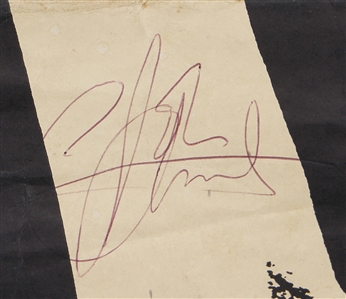 The Who Ultra Rare Circa 1971 Signed U.K. Concert Poster With Keith Moon! (REAL)