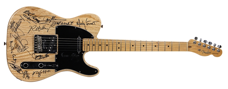 Jeff Beck, Robby Krieger & More Signed Guitar (Maxim Langstaff Collection)
