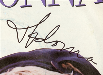 Madonna Signed “Who's That Girl 45 Record Sleeve (REAL)