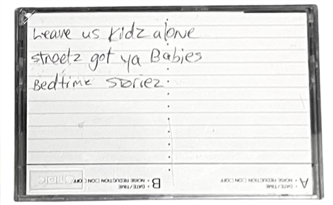 Tupac Shakur Handwritten Lyrics for Unreleased “Daze & “Streetz Got Ya Babies Songs With Never-Before-Heard Cassette With Handwritten Labels by Tupac
