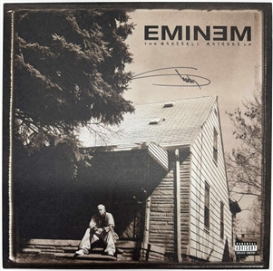 Eminem Signed "Marshall Mathers LP" First Pressing Album Sleeve (Beckett)