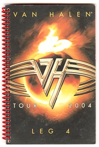 Van Halen Leg 4 2004 Crew Itinerary