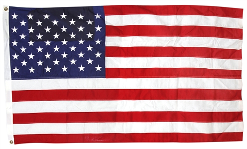 American Flag Flown Over the Capitol For Donald Trump 2017 Inauguration