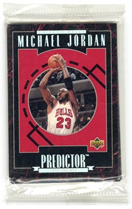 1995-96 Upper Deck Predictor Set (5) Michael Jordan Sealed Pack