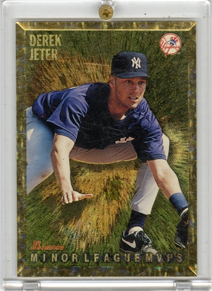 Derek Jeter 1995 Bowman Minor League MVP 229 New York Yankees