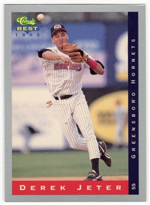 1993 Classic Best Derek Jeter Rookie RC #91