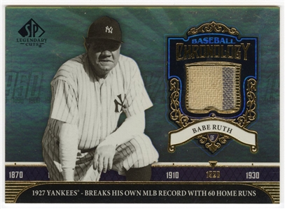 Babe Ruth 2006 Game Used Patch Card