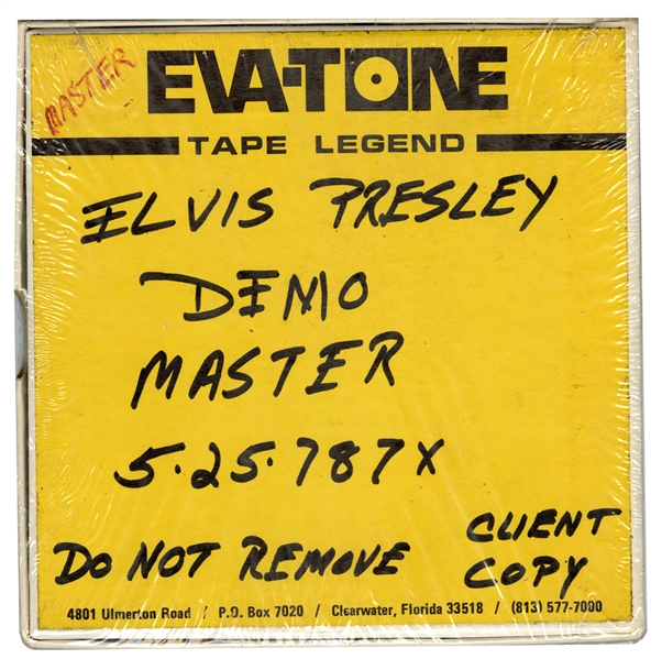 Elvis Presley “The King is Dead, Long Live the King" Original Master Tape