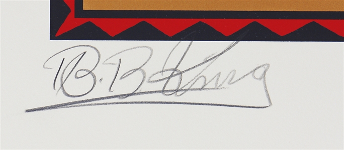 B.B. King Signed “W.D.I.A. Robert Crumb Limited Signed Serigraph #119/245 (Wildwood Serigraphs, 2002)