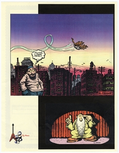 Robert Crumb “Sheer Poetry Signed Limited Edition Serigraph #62/200